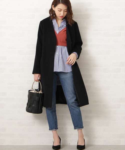 N.（N. Natural Beauty Basic）（エヌエヌナチュラルビューティーベーシック）の「◆ブラトップキャミソール（キャミソール・レディース・ブラック/ブラウン・MEDIUM）」の5枚目の写真