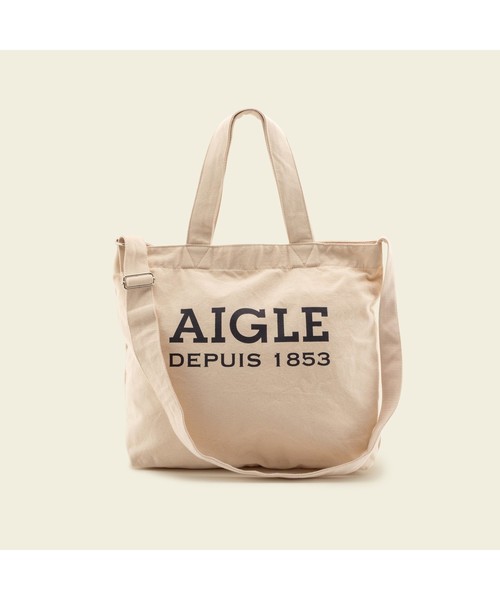 Aigle エーグル の コットンキャンバストート トートバッグ Wear