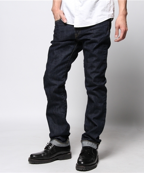 セール】セルヴィッチスリムフィットデニムパンツ（デニムパンツ