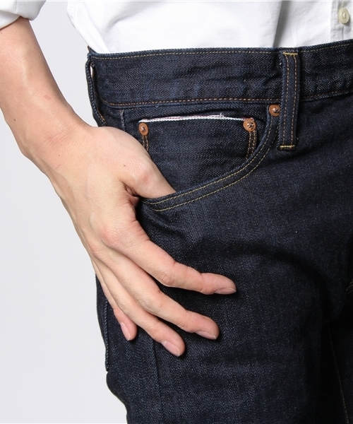 JOURNAL STANDARD relume(ジャーナルスタンダード レリューム)の「セルヴィッチスリムフィットデニムパンツ(デニムパンツ・メンズ・ネイビー・33/30/29/31/32/34)」の5枚目の写真