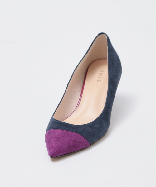 PICHE ABAHOUSE（ピシェ アバハウス）の「5cmトウキャップパンプス（パンプス・レディース・ブラック/ダークグリーン/ネイビー/グレー/その他・40/35/38/34/36/37/39）」の8枚目の写真