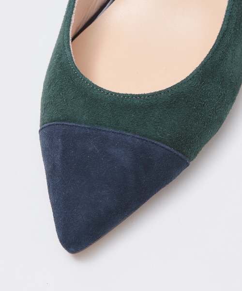 PICHE ABAHOUSE（ピシェ アバハウス）の「5cmトウキャップパンプス（パンプス・レディース・ブラック/ダークグリーン/ネイビー/グレー/その他・40/35/38/34/36/37/39）」の14枚目の写真