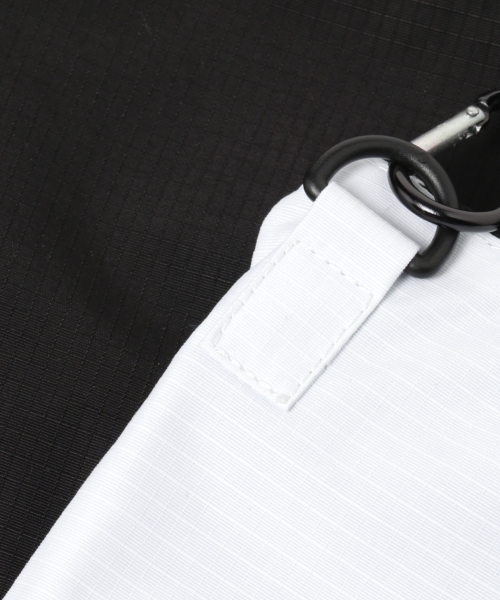 BAYFLOW（ベイフロー）の「BAYFLOW／リップストップサコッシュ（ショルダーバッグ・メンズ・ホワイト/ブラック・FREE）」の10枚目の写真