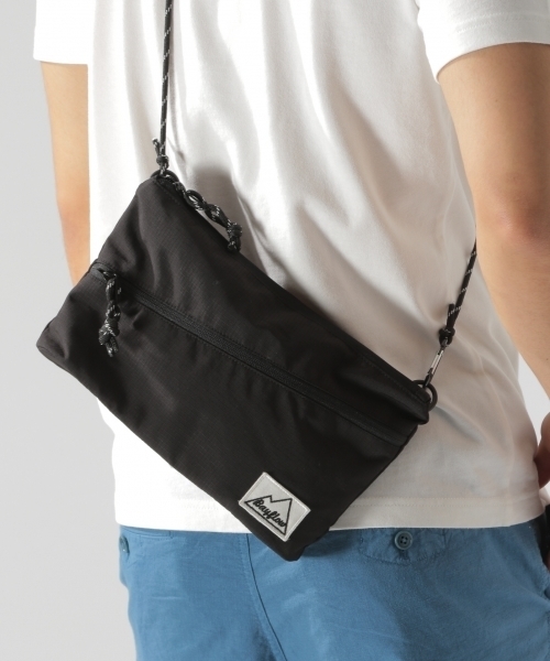 BAYFLOW（ベイフロー）の「BAYFLOW／リップストップサコッシュ（ショルダーバッグ・メンズ・ホワイト/ブラック・FREE）」の14枚目の写真