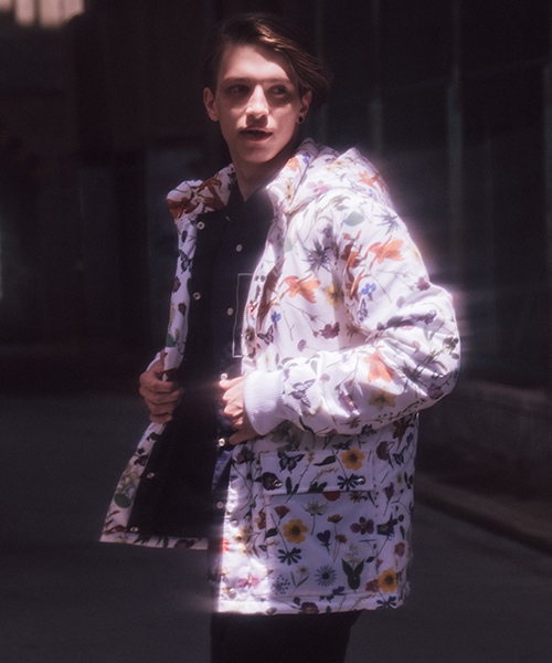 rehacer（レアセル）の「rehacer : Botanical Down jacket（ダウン