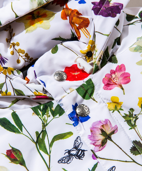 rehacer（レアセル）の「rehacer : Botanical Down jacket（ダウン 