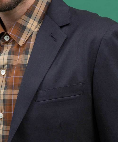 UNITED TOKYO（ユナイテッドトウキョウ）の「ハイカウントギャバストレッチアンコンジャケット（テーラードジャケット・メンズ・グリーン/ネイビー・1/2/3）」の11枚目の写真