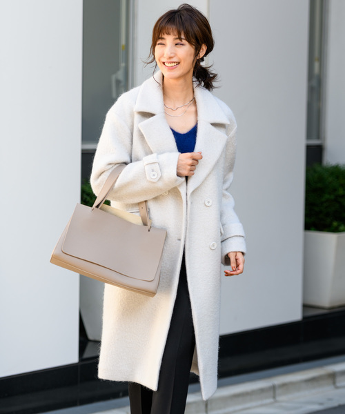 TONAL(トーナル)の「(ウール)モヘヤシープチェスターコート
