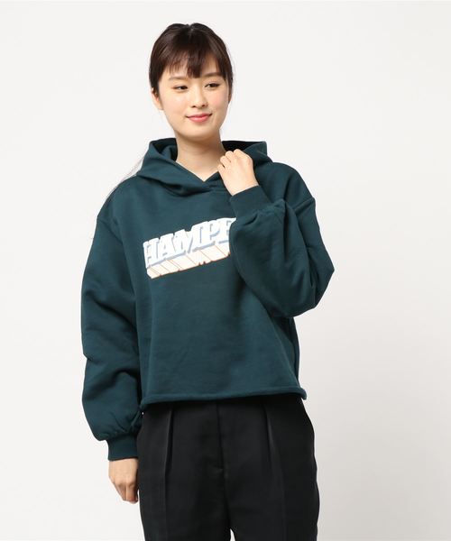 PAGEBOY(ページボーイ)の「ロゴショートスウェット(Tシャツ/カットソー・レディース・ブラック/グレー/グリーン・FREE)」の3枚目の写真
