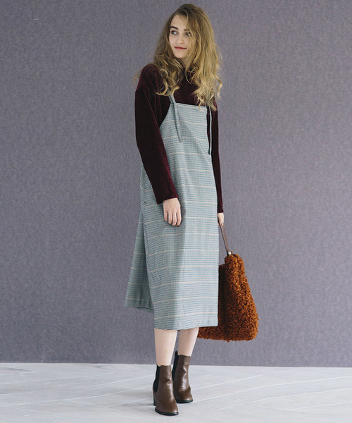 LIPSTAR（リップスター）の「モールハイネックカットソー（Tシャツ/カットソー・レディース・ベージュ/ネイビー/グリーン/ボルドー・M）」の20枚目の写真