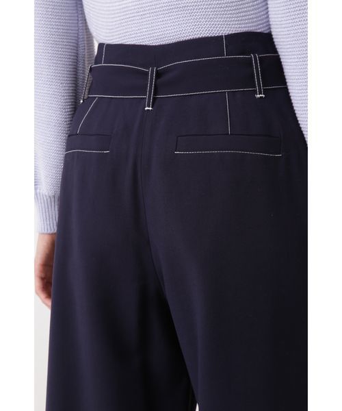 NATURAL BEAUTY BASIC（ナチュラルビューティーベーシック）の「配色ステッチワイドパンツ（その他パンツ・レディース・ネイビー/キャメル・SMALL/MEDIUM）」の11枚目の写真