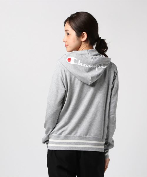 新品△[チャンピオン] ジップスウェットパーカー CW-PS103 レディース L△
