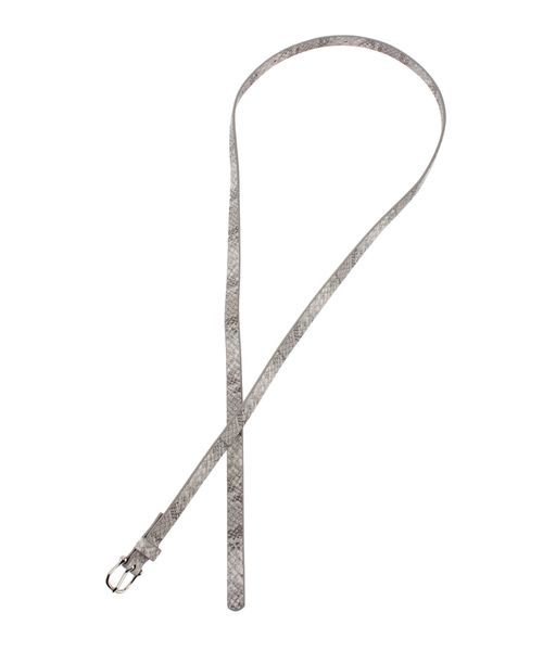 Ungrid（アングリッド）の「アニマル柄細ベルト（ベルト・レディース・オフホワイト/ブラウン・FREE）」の3枚目の写真