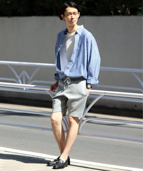 Champion（チャンピオン）の「Champion×EDIFICE / チャンピオン別注 WRAP-AIR VENT SHORT（その他パンツ・メンズ・ライトグレー/ブラック/ブルー・LARGE/MEDIUM/SMALL）」の12枚目の写真