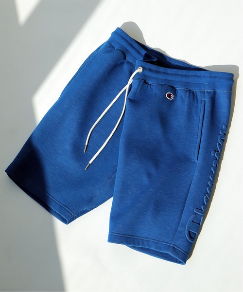 Champion（チャンピオン）の「Champion×EDIFICE / チャンピオン別注 WRAP-AIR VENT SHORT（その他パンツ・メンズ・ライトグレー/ブラック/ブルー・LARGE/MEDIUM/SMALL）」の9枚目の写真