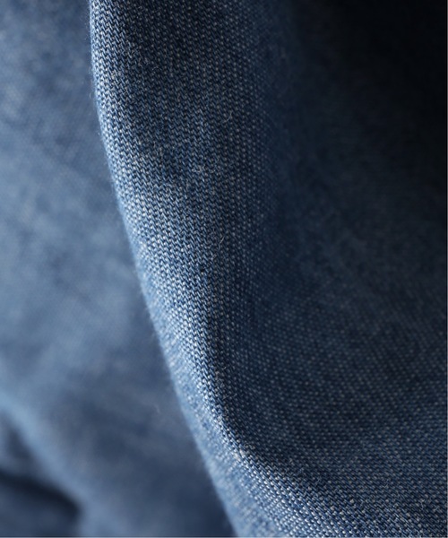 ENTRE AMIS（アントレ アミ）の「ENTREAMIS  / アントレ アミ シャンブレーストレッチスリムフィット（スラックス・メンズ・サックスブルー・30）」の6枚目の写真