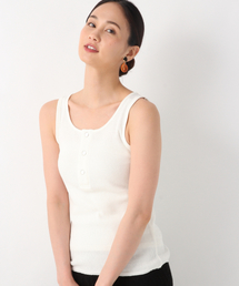 GLOBAL WORK | スナップボタンタンク/839930(タンクトップ)