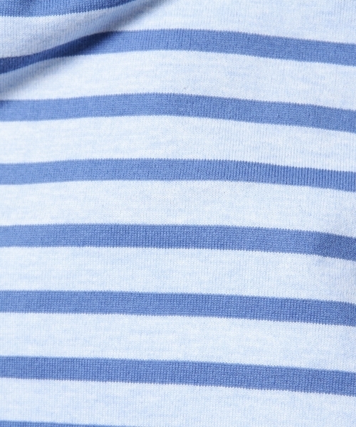 BEAUTY&YOUTH UNITED ARROWS（ビューティーアンドユースユナイテッドアローズ）の「＜ORCIVAL＞ BORDER SHORT/SLEEVE/カットソー §◆（Tシャツ/カットソー・メンズ・グレー/レッド/ケリー/ライトブルー/ロイヤルブルー/その他1・4/5/3）」の8枚目の写真