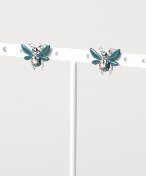 vivienne westwood ピアス 両耳 昆虫 セミ ハエ ハチ 向日葵ねこちゃん