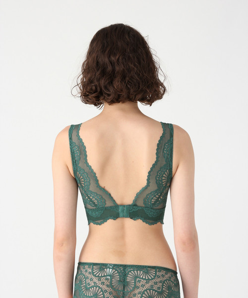 bijorie（ビジュリィ）の「【新色入荷！】バタフライレース／Vバックブラレット（ブラジャー・レディース・ホワイト/ブラック/ブラウン/オリーブ/ブルー・M/L）」の16枚目の写真