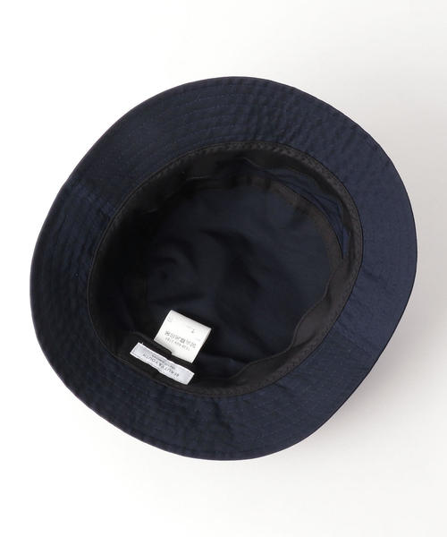 BEAUTY&YOUTH UNITED ARROWS（ビューティーアンドユースユナイテッドアローズ）の「BY ロゴ バケットハット（ハット・メンズ・ブラック/ネイビー・FREE）」の7枚目の写真
