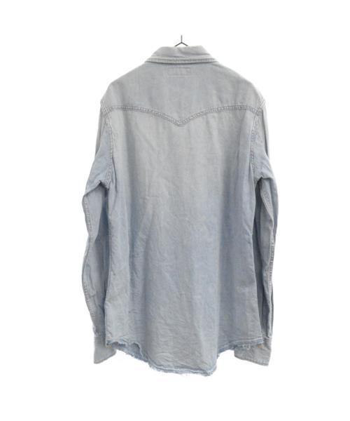 美品✨サンローランパリ デニムシャツブラウス ビンテージ スナップ