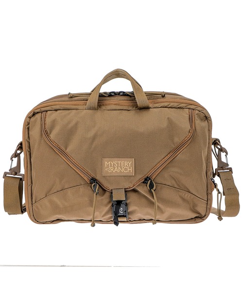 MYSTERY RANCH（ミステリーランチ）の「MYSTERY RANCH 3WAY 22L ミステリーランチ スリーウェイ ブリーフケース（ビジネスバッグ・メンズ・ブラウン/ブラック・FREE）」の2枚目の写真