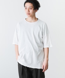 KAZUYUKI KUMAGAI ATTACHMENT | 40/-フレスカ天竺 クルーネックS/S(Tシャツ/カットソー)