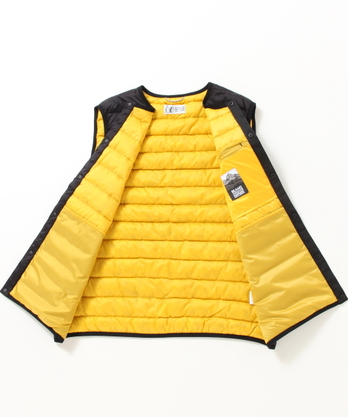 BEAMS（ビームス）の「Marmot×BEAMS / 別注 ダウンベスト（ダウンベスト・メンズ・ブラック/ネイビー・MEDIUM/LARGE/SMALL）」の7枚目の写真