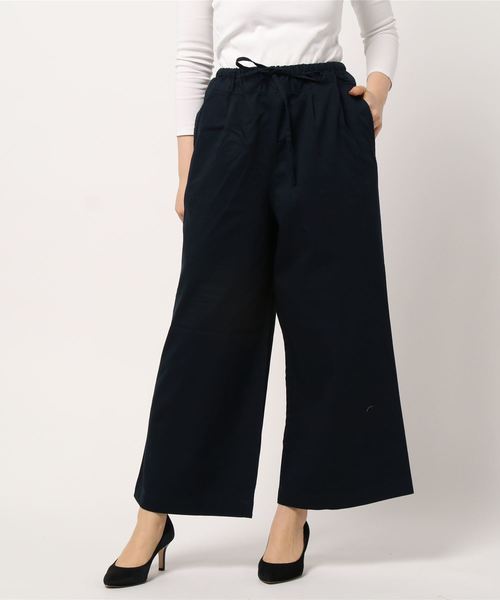 AMERICAN HOLIC（アメリカンホリック）の「綿ツイルドロストイージーパンツ＊（その他パンツ・レディース・アイボリー/カーキ/ネイビー・M/L）」の19枚目の写真