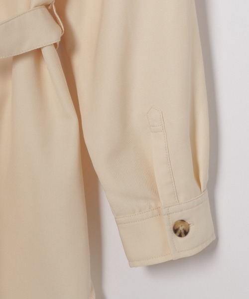 GLOBAL WORK（グローバルワーク）の「【ジュニア】ベルトツキＣＰＯシャツ/863539（シャツ/ブラウス・キッズ・オフホワイト/カーキ・150cm/160cm）」の13枚目の写真