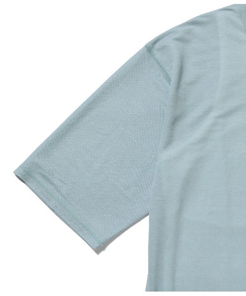 JUNRED（ジュンレッド）の「【タンクトップセットTシャツ】ライトマイクロカノコアンサンブルTシャツ（Tシャツ/カットソー・メンズ・ブラック/ベージュ/グリーン/ブルー・L/M/S）」の5枚目の写真