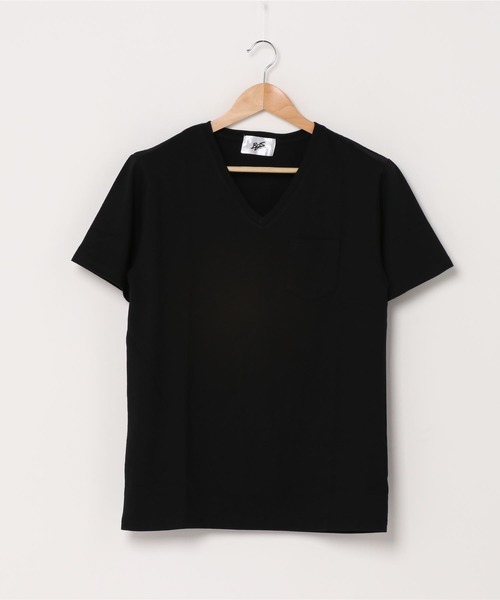 Bling Leads(ブリングリーズ)の「Bling leads/無地半袖ポケ付きV/N T(Tシャツ/カットソー・メンズ・ホワイト/イエロー系その他/カーキ/ネイビー/ブラック/ピンク系その他/ライトピンク/グレー・LARGE/X-LARGE/MEDIUM)」の16枚目の写真