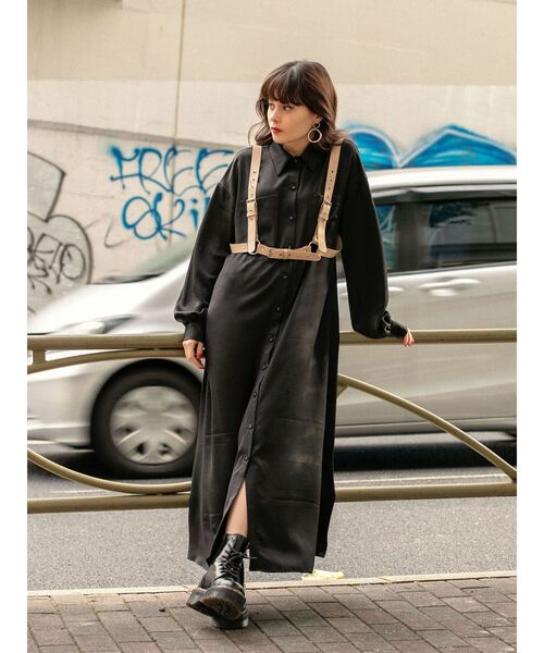 jouetie（ジュエティ）の「ジャンプリングハーネスベルト（ベルト・レディース・ブラック/クリア/ベージュ・FREE）」の5枚目の写真