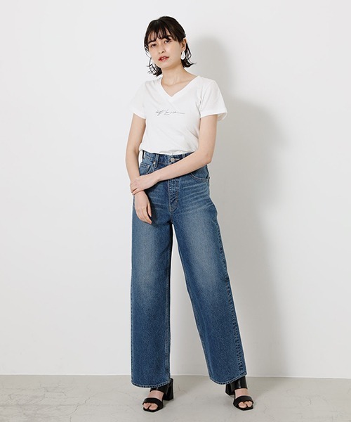 C'EST LA VIE V/N TEE/セラヴィVネックTシャツ（Tシャツ