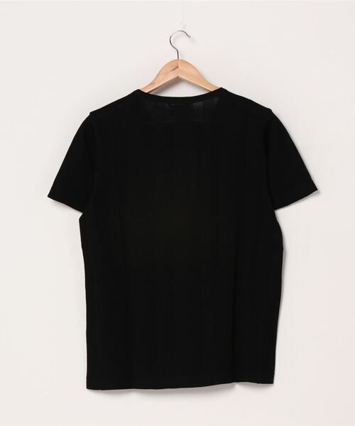 TETE HOMME(テットオム)の「ランダムワッフルシルケットTシャツ(Tシャツ/カットソー・メンズ・ブラック/ベージュ/カーキ・LARGE/MEDIUM/X-LARGE)」の4枚目の写真