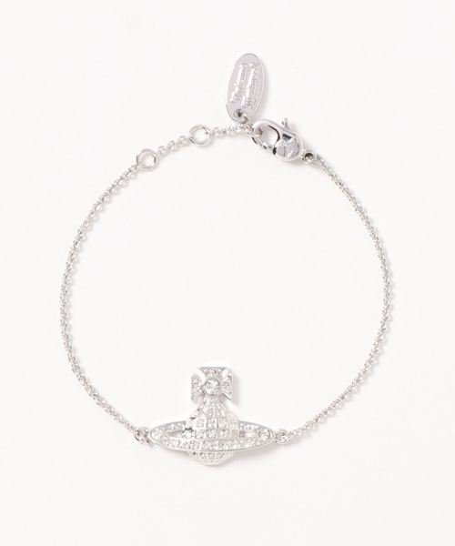 Vivienne Westwood(ヴィヴィアンウエストウッド)の「61020053/MINNIE BAS RELIEF BRACELET(ブレスレット・レディース・ゴールド/シルバー/ピンク・FREE)」の3枚目の写真