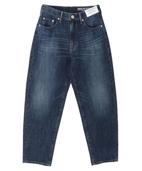 AMERICAN HOLIC（アメリカンホリック）の「バナナテーパードデニム　＊●（デニムパンツ・レディース・インディゴブルー/ワンウォッシュ・S/M/L）」の6枚目の写真