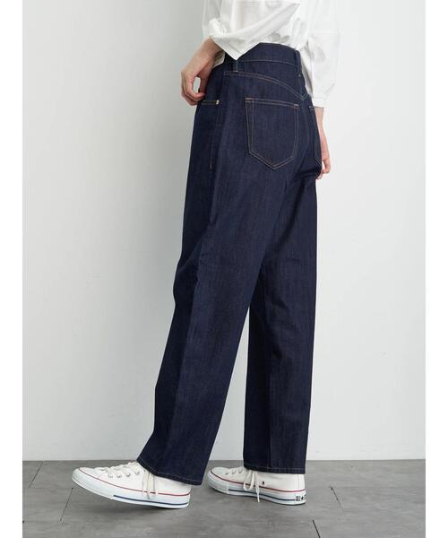 AMERICAN HOLIC（アメリカンホリック）の「バナナテーパードデニム　＊●（デニムパンツ・レディース・インディゴブルー/ワンウォッシュ・S/M/L）」の17枚目の写真