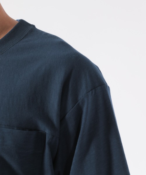 BAYFLOW(ベイフロー)の「ワンマイルフットボールTシャツ S/S(Tシャツ/カットソー・メンズ・ボルドー/オフホワイト/ネイビー・LARGE/MEDIUM/SMALL)」の11枚目の写真
