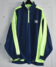 adidas（アディダス）の「【ヴィンテージ古着】adidas/アディダス ハーフジップ フリースジャケット（ニット/セーター・メンズ）」