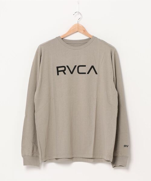 RVCA（ルーカ）の「ルーカ RVCA BIG RVCA LS（Tシャツ/カットソー・メンズ・ホワイト/オリーブ/カーキ/ブラック・L/XL/S/M）」の4枚目の写真