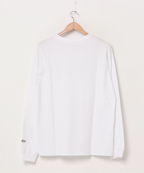 RVCA（ルーカ）の「ルーカ RVCA BIG RVCA LS（Tシャツ/カットソー・メンズ・ホワイト/オリーブ/カーキ/ブラック・L/XL/S/M）」の5枚目の写真