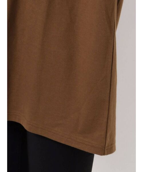 EVRIS（エヴリス）の「【SUDA ANNA×EVRIS】LOGO L/T（Tシャツ/カットソー・レディース・ホワイト/ブラウン/レッド・FREE）」の10枚目の写真