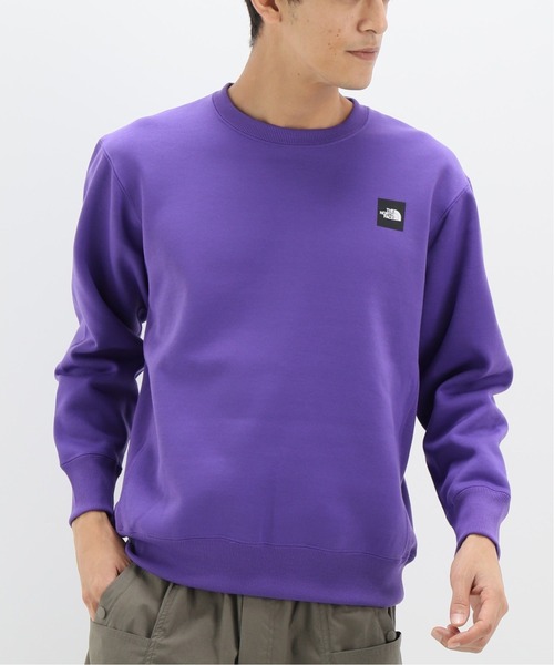 THE NORTH FACE(ザノースフェイス)の「【THE NORTH FACE / ザ ノースフェイス】 SQUARE LOGO CREW(スウェット・メンズ・チャコールグレー/ブラック/パープル/ネイビー/アイボリー・MEDIUM/LARGE/X-LARGE)」の5枚目の写真