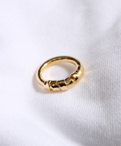 Ayler(アイラー)の「【Ayler】RING ロールバンド細リング Ayl-003(リング・レディース・シルバー/ゴールド・11号/13号)」の2枚目の写真