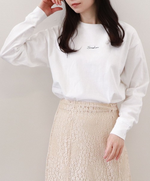 ロンT、パンツ archive セール】プリントロンT（Tシャツ/カットソー）｜archives（アルシーヴ