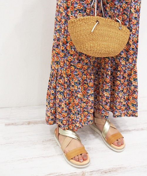 あしながおじさん（アシナガオジサン）の「ふわもちクッションサンダル / あしながおじさん（サンダル・レディース・グリーン/ブラック/ホワイト/ベージュ・S/LL/L/M）」の17枚目の写真