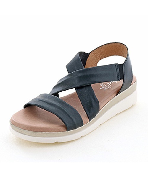 あしながおじさん（アシナガオジサン）の「ふわもちクッションサンダル / あしながおじさん（サンダル・レディース・グリーン/ブラック/ホワイト/ベージュ・S/LL/L/M）」の6枚目の写真