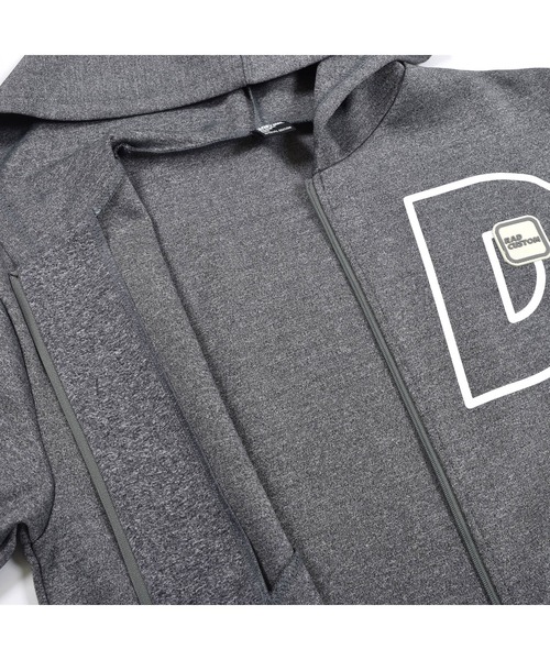 RAD CUSTOM（ラッドカスタム）の「RAD CUSTOM/BIGロゴ フードパーカー（パーカー・キッズ・ブラック/グレー・120/130/140/150/160）」の10枚目の写真